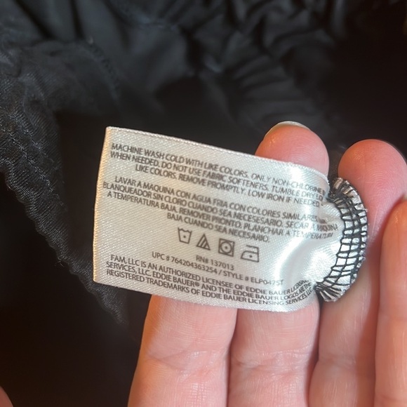 Eddie Bauer Black Athletic Pants Size XL - Picture 9 of 9